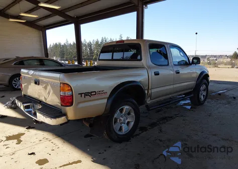 2004 Toyota Tacoma Prerunner V6 из США, поврежденный, VIN 5TEGN92N63Z243362